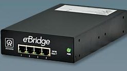 Altronix EBRIDGE4CR EoC 4 Port Receiver, 25Mbps per port, 24/56VDC or 24VAC, Requires Compatible Transceiver