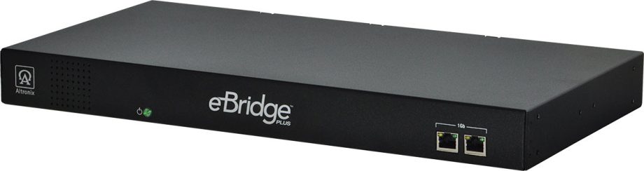 Altronix EBRIDGE800E EoC 8 Port Receiver with Integrated 240W PoE/PoE+ Switch, 100Mbps Per Port, 1U, Requires Compatible Transceiver