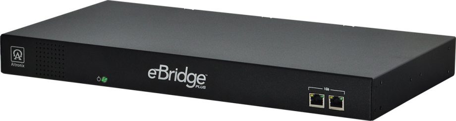 Altronix EBRIDGE8E EoC 8 Port Receiver with Integrated 240W PoE/PoE+ Switch, 25Mbps Per Port, 1U, Requires Compatible Transceiver