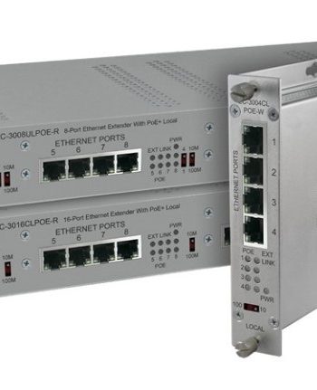 Pelco EC-3008CLPOE-R EthernetConnect Local 8-Port Coaxial Extender