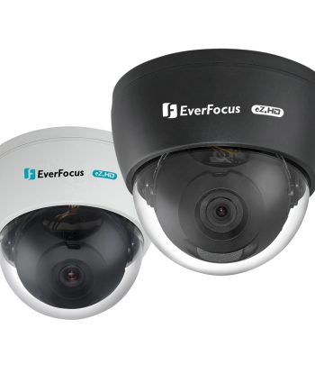 EverFocus ECD910FW 1080P AHD Indoor Dome Camera, 2.8-12mm Lens, White