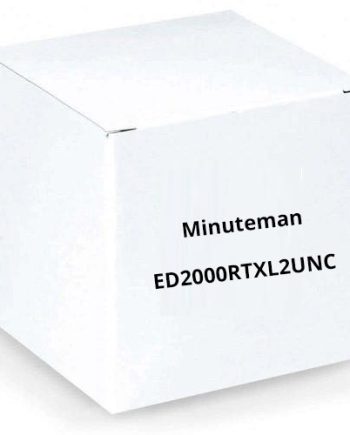 Minuteman ED2000RTXL2UNC 1-3kVA True Online Rack/Tower, External Runtime UPS with SNMP Card