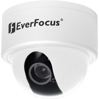 Everfocus ED610/MVBW WDR & True Day/Night Outdoor Vandal Dome Camera (White)
