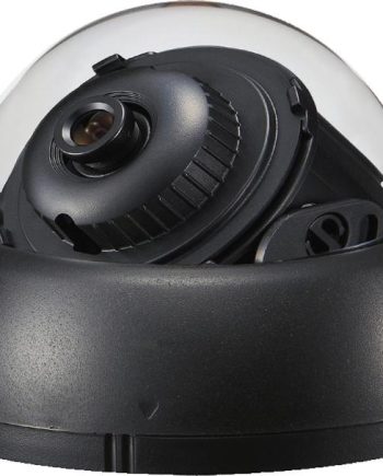 Everfocus ED710B 720TVL Indoor True Day/Night 3-Axis Mini Dome Camera, 2.8-12mm, Black