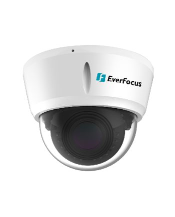 EverFocus EDN368M 3 Megapixel IR & WDR, Motorized, Outdoor Dome Network Camera, 2.8-12mm Lens