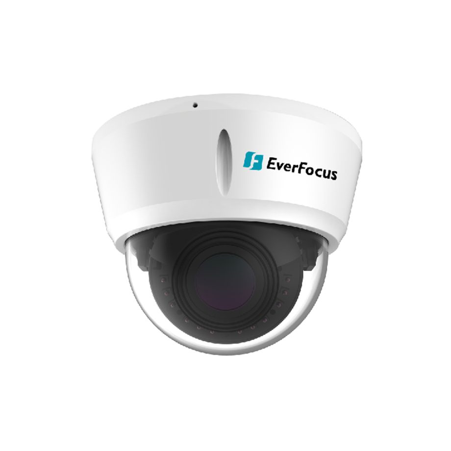 EverFocus EDN468ME 4 Megapixel Network IR Outdoor Dome Camera, 2.8-12mm Lens
