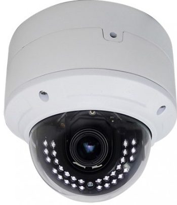 Ikegami EE-IPD4MP2812MZ 4 Megapixel H.265 HD IP Vandal Dome Camera, 2.8-12mm