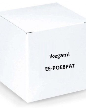 Ikegami EE-POE8PAT 8X PoE 1X Uplink 10/100/1000 Mbps Output 30W Each Port