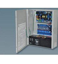 Altronix EFLOW104NA8D 8 PTC Class 2 Relay Outputs Access Power Controller with Power Supply/Charger, BC400 Enclosure