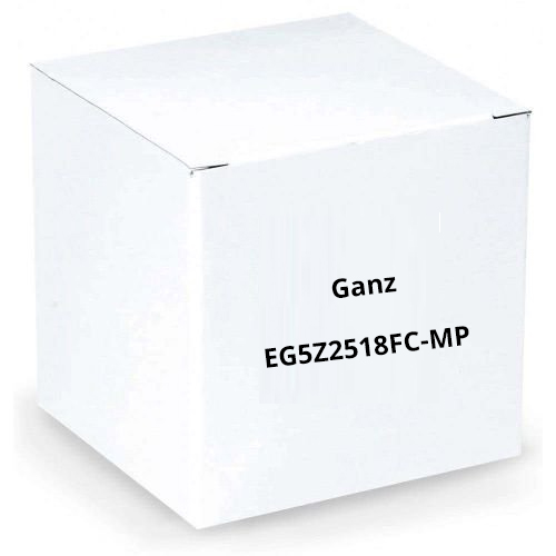 Ganz EG5Z2518FC-MP 1/1.8″ Megapixel Cameras, F1.8, 25-135mm Lens, C-Mount