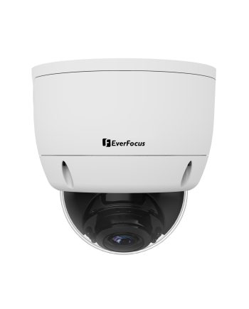Everfocus EHA2880 8 Megapixel True Day/Night Outdoor IR Dome Camera, 3.6-11mm Lens