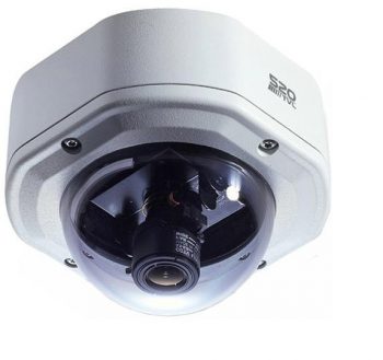 Everfocus EHD300/N-3 520 TVL Outdoor Color Vandal Dome Camera, Lens 2.9-10mm
