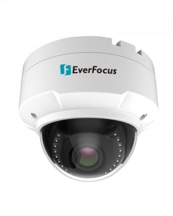 EverFocus EHN2550 5 Megapixel Outdoor IR Dome Network Camera, 2.8-12mm Lens