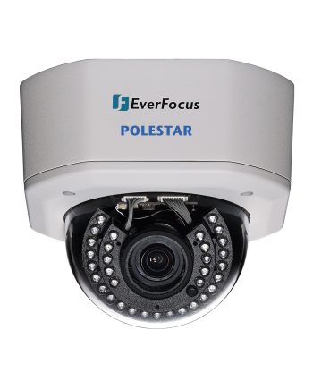 EverFocus EHN7221 2 Megapixel Star Light Outdoor Dome IR Network Camera, 3.3-10mm Lens