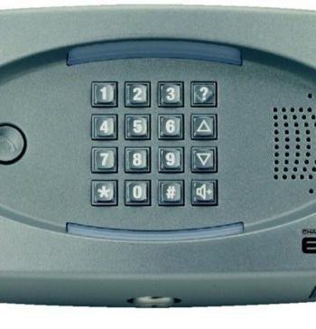 Alpha EL25S Telephone Entry Master with Surface Mount Unit, No LCD, Silver