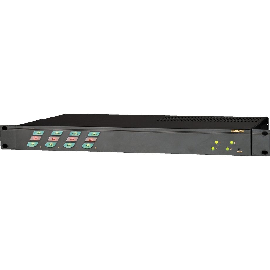 Bosch EMS-4001 4 Channel Expansion Main Station for Wired Intercom System
