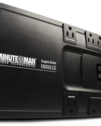 Minuteman EN900LCD EnSpire 900VA Standby Wall-Mountable UPS