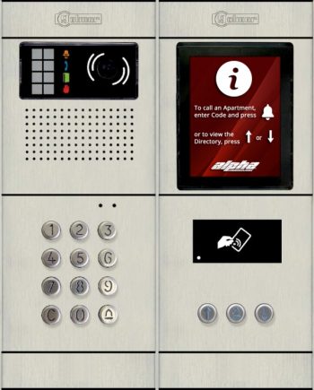 Alpha EPGB2-DAF Digital Video Door Panel for GB2 System