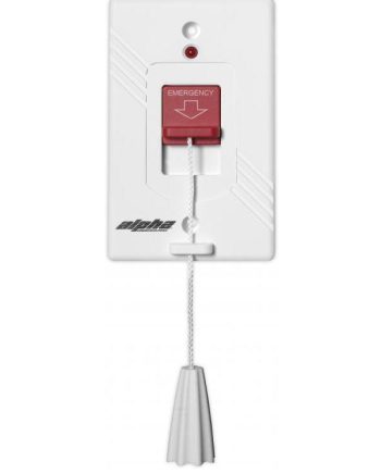Alpha EPS337 Water Resistant Emergency Pull Station, Single-Gang Electrical Box