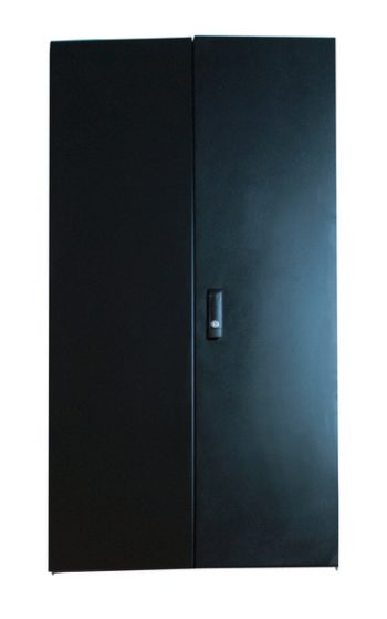 VMP ERENDSSD-27 27U Double Swing Steel Doors – For 27U Floor Cabinets