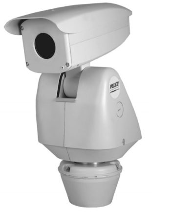 Pelco ESTI314-5N-X1 384×288 Indoor/Outdoor Network Thermal Imaging PTZ Camera, PAL, 14.25mm Lens