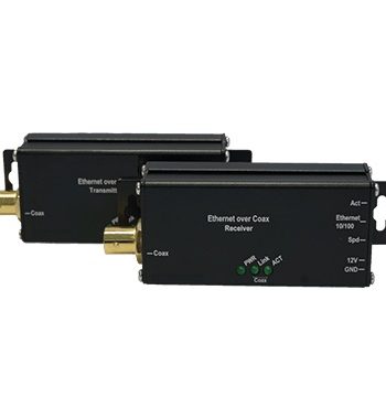 American Fibertek ET1100C-R-MT Receiver of 10/100Base-TX Ethernet Over Coaxial