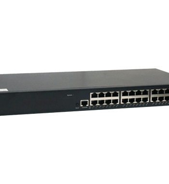American Fibertek ET24222M-S Managed 24-port 10/100/1000 Base-TX SFP Combo Ethernet Switch