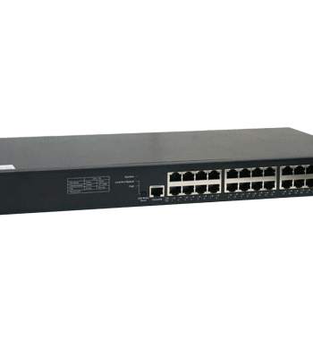 American Fibertek ET24222MPp-S Managed Ethernet Switch