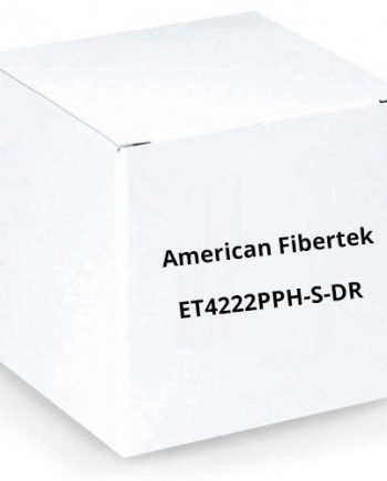 American Fibertek ET4222PpH-S-DR 4-Port PoE+ & 2Port 1000Base-FX SFP Ethernet Switch