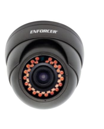 Seco-Larm EV-Y2201-ANWQ 1080p Outdoor IR 4-in-1 HD-TVI/CVI/AHD Dome Camera, 2.8-12mm Lens