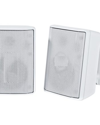 Bosch EVID-S4-2TW 4″ 2-Way 70/100V Commercial Loudspeaker, Pair, White