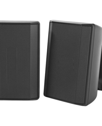 Bosch EVID-S5-2TB 5″ 2-Way 70/100V Commercial Loudspeaker, Pair, Black