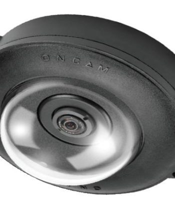 Pelco EVO-05NND 5 Megapixel Evolution 360° Outdoor Dome Camera with Fisheye Lens, Black