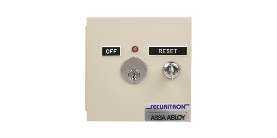 Securitron FAR-12 Fire Alert Reset Control, 12VDC