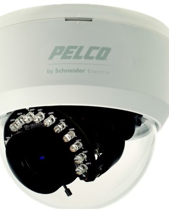 Pelco FD1-IRV9-4XC 540 TVL Analog IR Indoor Dome Camera,  3-9mm Lens, Include Components: DD423, BB4E-PG, LD53PB-2