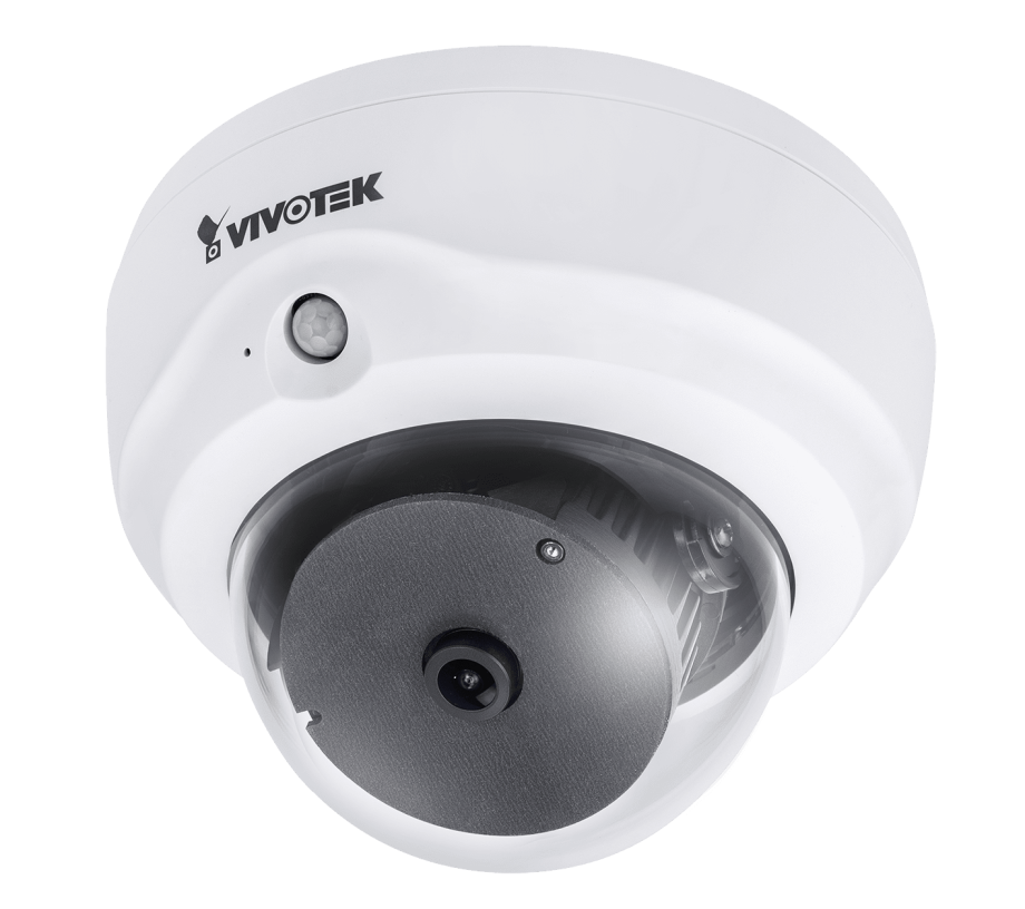 Vivotek FD8182-F1-W 5 Megapixel Fixed Dome Network Camera, 1.96mm Lens, White