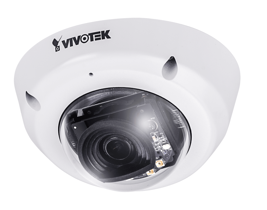 Vivotek FD8366-VF2 2 Megapixel Fixed Outdoor Dome Network Camera, 2.8 mm Lens