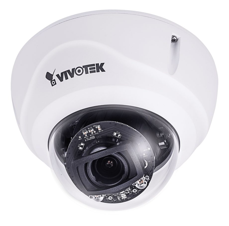 Vivotek FD8377-EHTV 4 Megapixel Network IR Outdoor Dome Camera, 2.8-12mm Lens