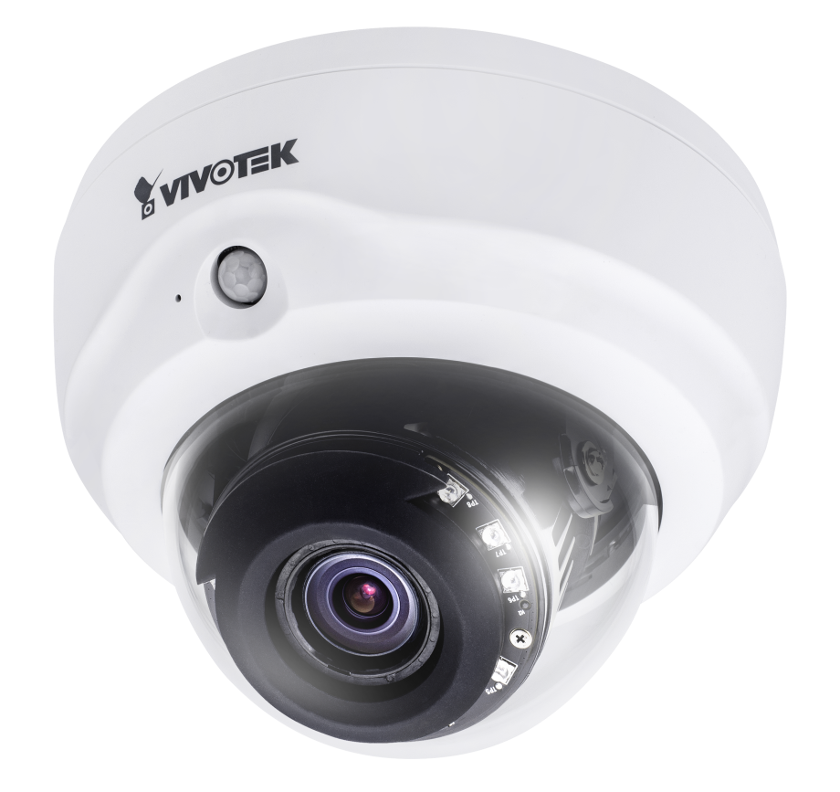 Vivotek FD9181-HT  5 Megapixel Dome Network IR Camera,  4 -9 mm Lens