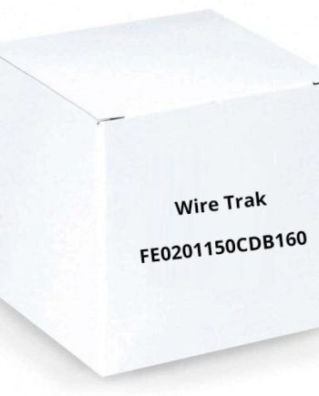 Wire Trak FE0201150CDB160 Two Piece Corner Duct Raceway 2 3/16″ Corner Raceway, 160ft, Beige