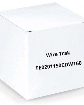 Wire Trak FE0201150CDW160 Two Piece Corner Duct Raceway 2 3/16″ Corner Raceway, 160ft, White