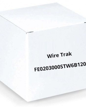 Wire Trak FE0203000STW6B120 Two Piece UV Solar Track, White, No Adhesive, 3″ x 1″ Solar Track, 120ft Beige