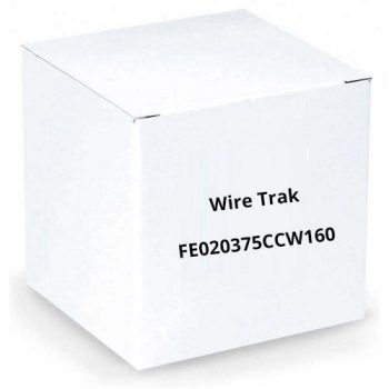 Wire Trak FE020375CCW160 3/4″ X 1/2″ One Piece Cord Cover, 160ft, White