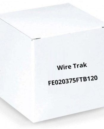 Wire Trak FE020375FTB120 Two Piece Flex Tab Clear Base 3/4″ x 1/2″ Raceway, 120ft, Beige
