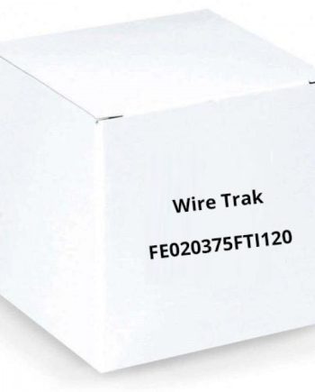 Wire Trak FE020375FTI120 Two Piece Flex Tab Clear Base 3/4″ x 1/2″ Raceway, 120ft, Ivory