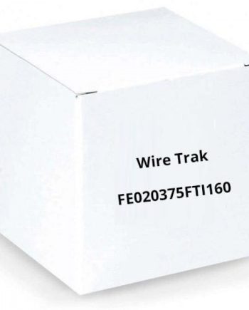 Wire Trak FE020375FTI160 Two Piece Flex Tab Clear Base 3/4″ x 1/2″ Raceway, 160ft, Ivory