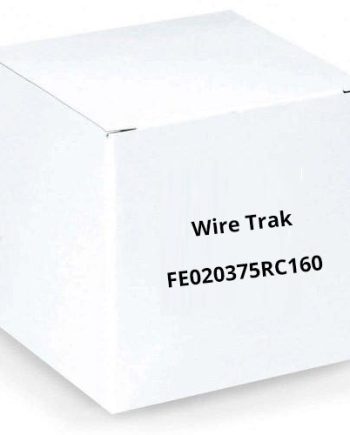 Wire Trak FE020375RC160 Two Piece 3/4″ x 1/2″ Raceway, 160ft, Clear