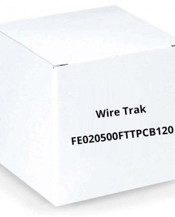 Wire Trak FE020500FTTPCB120 Tamper Resistant Raceway 1″ x 1/2″ Cover, 120ft, Beige