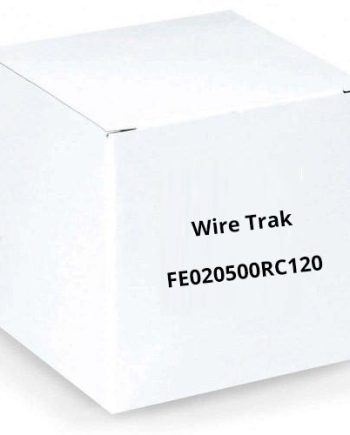 Wire Trak FE020500RC120 Two Piece 1″ x 1/2″ Surface Raceway, 120ft, Clear