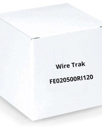 Wire Trak FE020500RI120 Two Piece 1″ x 1/2″ Surface Raceway, 120ft, Ivory